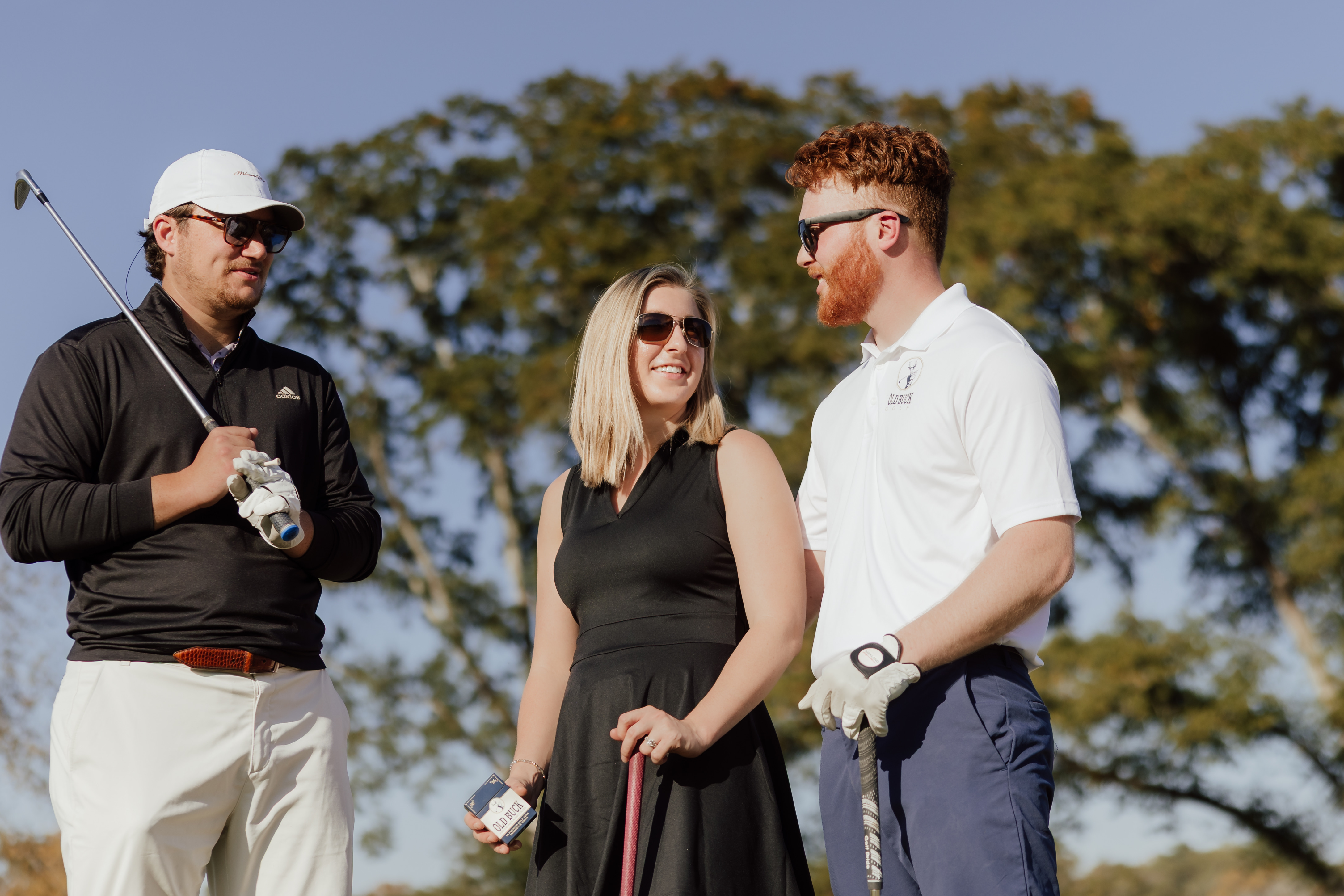 Old Buck on the course